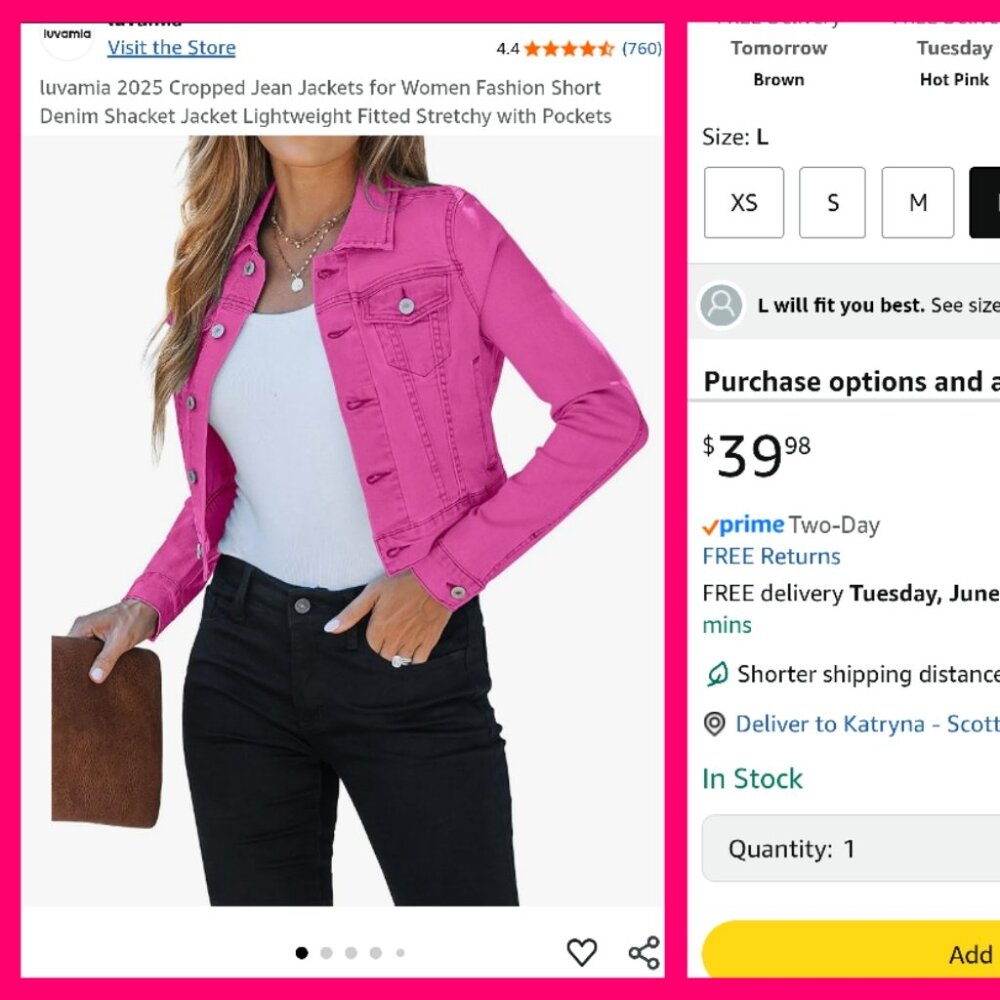 Luvamia denim jacket